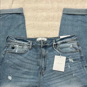 KanCan Light Blue Ripped Jeans